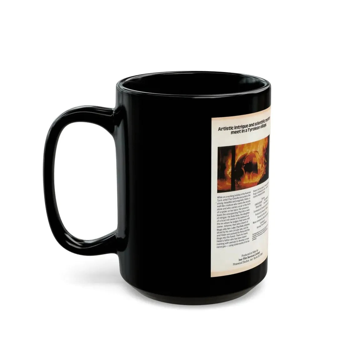 VENOM (VHS COVER) - Black Coffee Mug - Go Mug Yourself