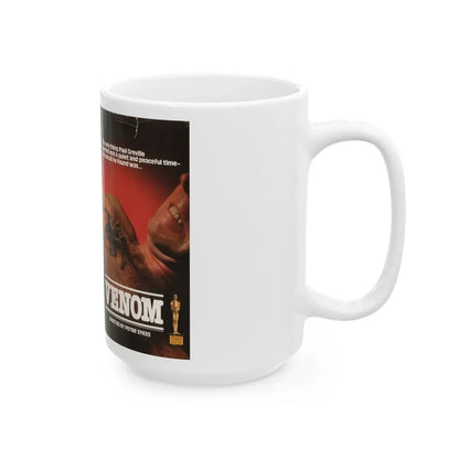 VENOM (VHS COVER) - White Coffee Mug - Go Mug Yourself