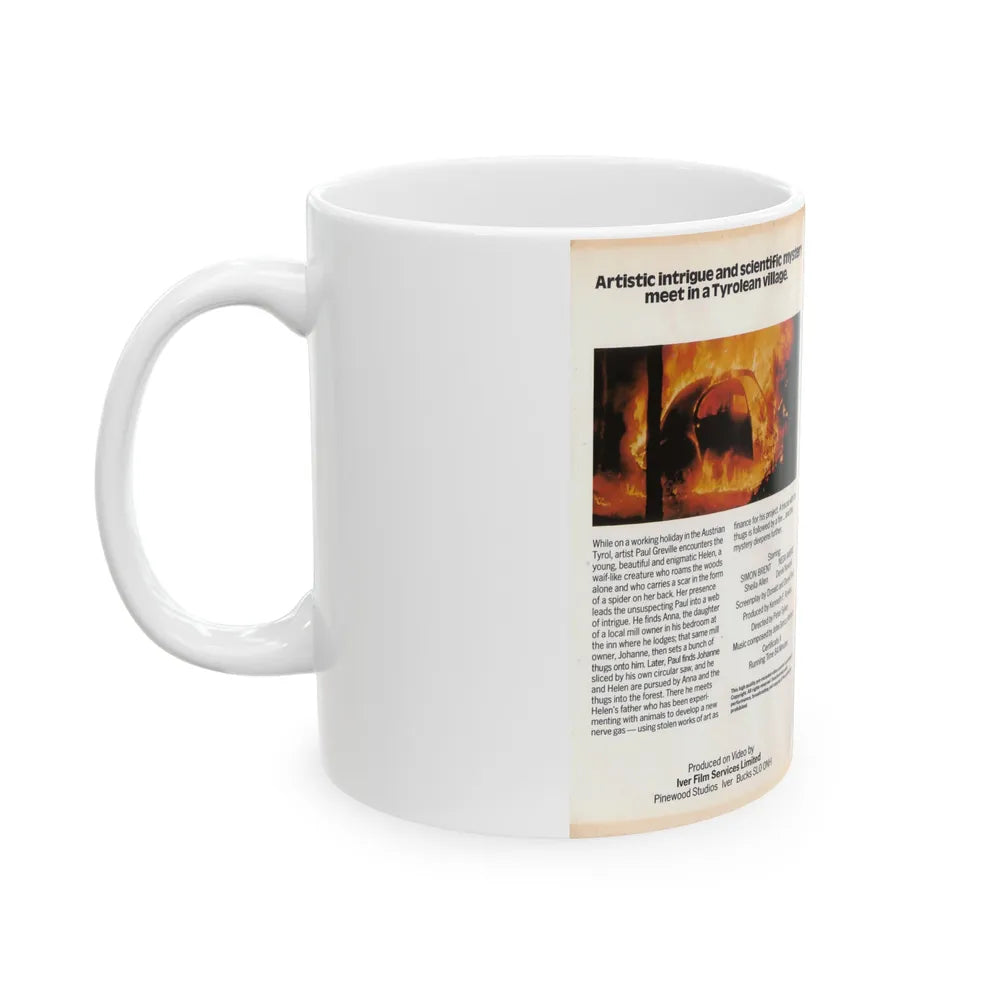 VENOM (VHS COVER) - White Coffee Mug-Go Mug Yourself