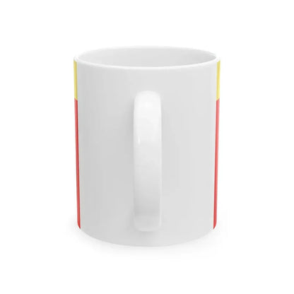 Ventimiglia-Bandiera (Italy) White Coffee Mug - Go Mug Yourself