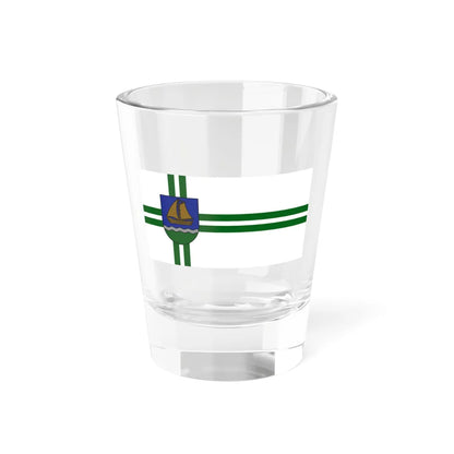 Ventspils novada karogs (Latvia) Shot Glass 1.5oz 1.5oz - Go Mug Yourself