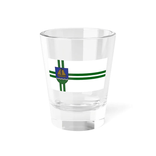 Ventspils novada karogs (Latvia) Shot Glass 1.5oz 1.5oz - Go Mug Yourself