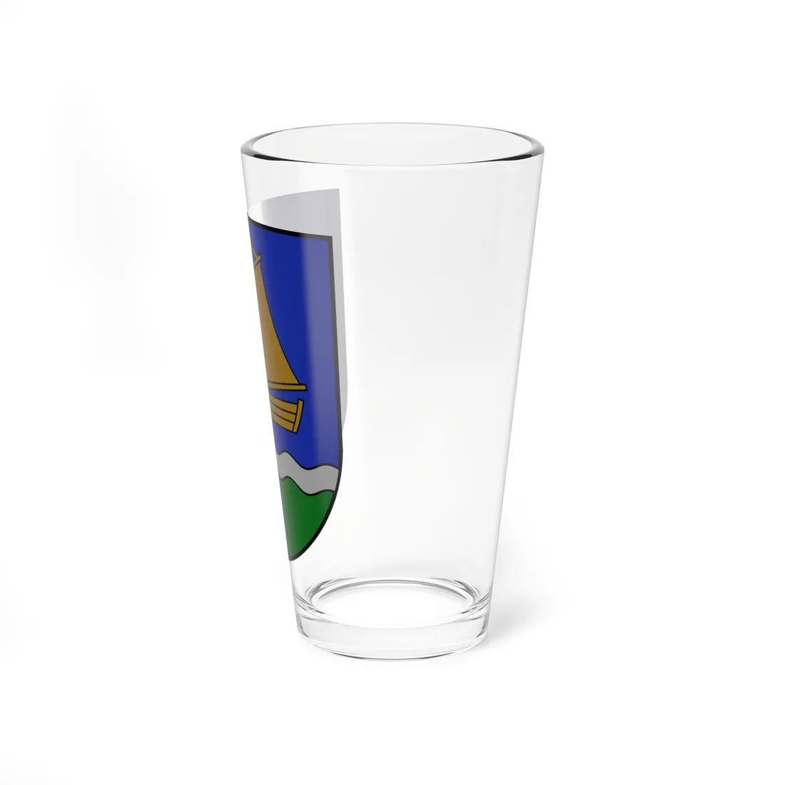 Ventspils novads COA (Latvia) (Coat of Arms) Pint Glass 16oz - Go Mug Yourself