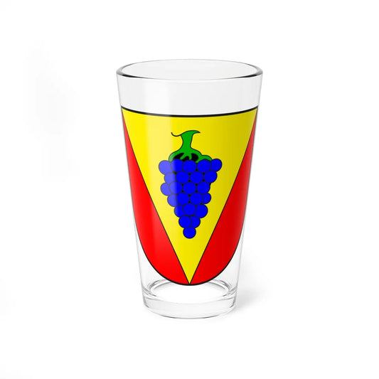 Verdabbio wappen (Switzerland) (Coat of Arms) Pint Glass 16oz 16oz - Go Mug Yourself