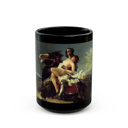 Vereker Monteith Hamilton (1856-1931) The Rescue - Black Coffee Mug 15oz - Go Mug Yourself