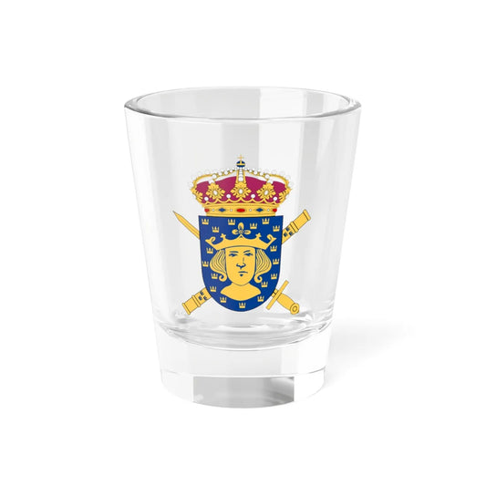 Överkommendanten i Stockholm vapen (Sweden) (Coat of Arms) Shot Glass 1.5oz 1.5oz - Go Mug Yourself