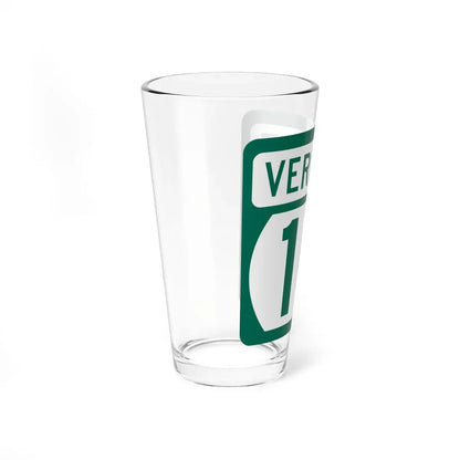 Vermont 10 (Vermont) (Road Sign) Pint Glass 16oz - Go Mug Yourself