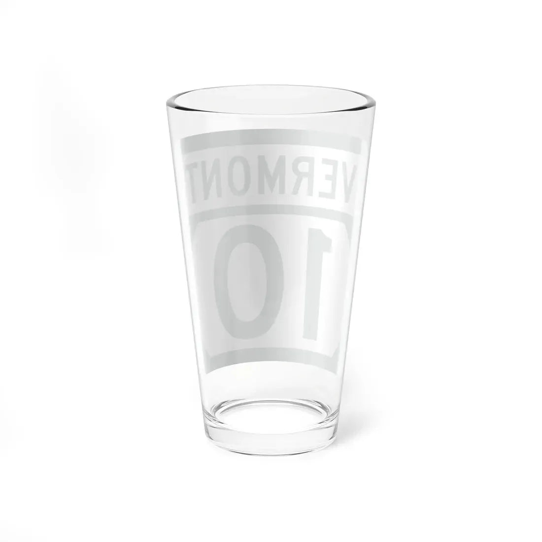 Vermont 10 (Vermont) (Road Sign) Pint Glass 16oz - Go Mug Yourself