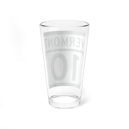 Vermont 10 (Vermont) (Road Sign) Pint Glass 16oz - Go Mug Yourself