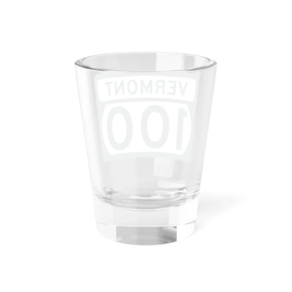 Vermont 100 (Vermont) (Road Sign) Shot Glass 1.5oz - Go Mug Yourself