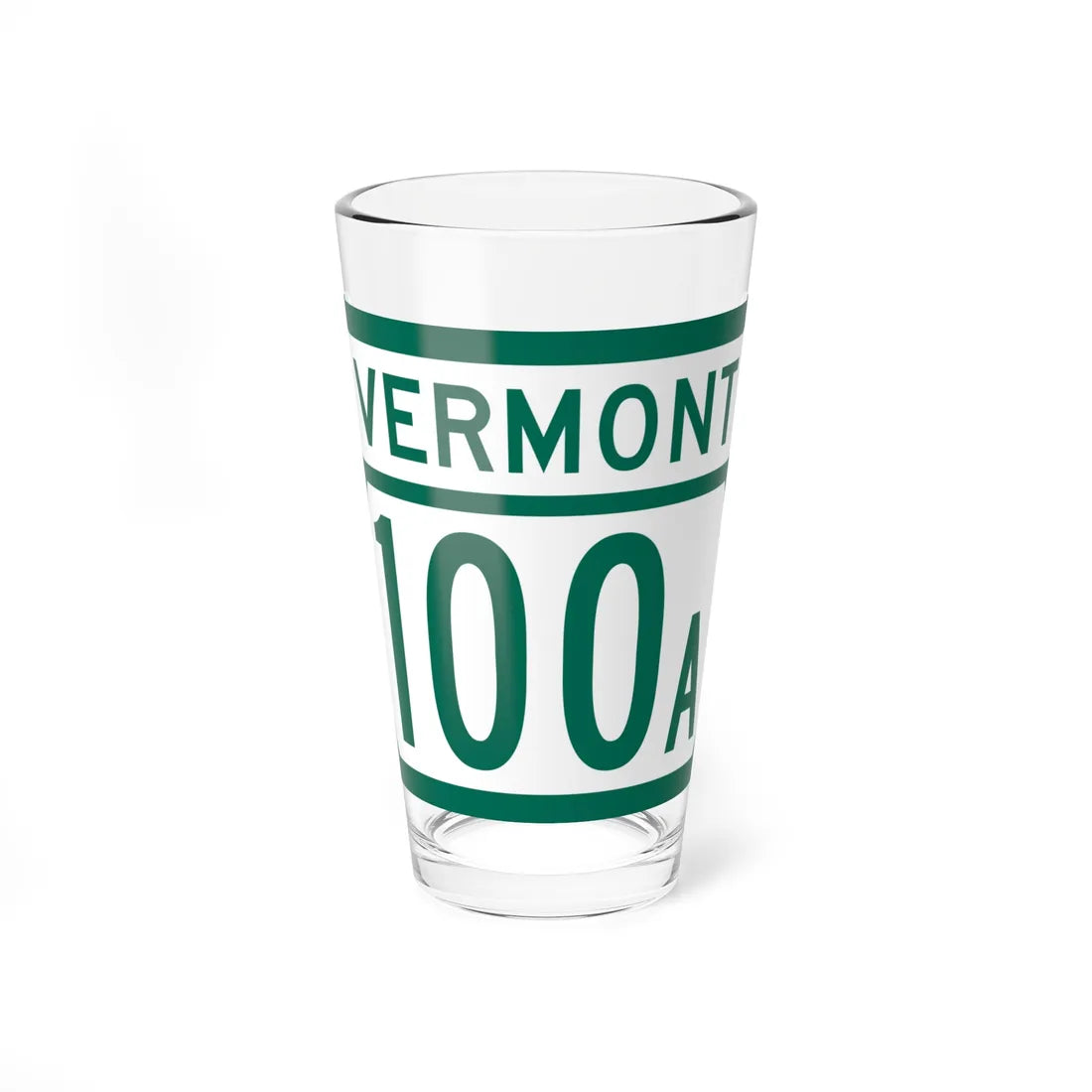 Vermont 100A (Vermont) (Road Sign) Pint Glass 16oz 16oz - Go Mug Yourself