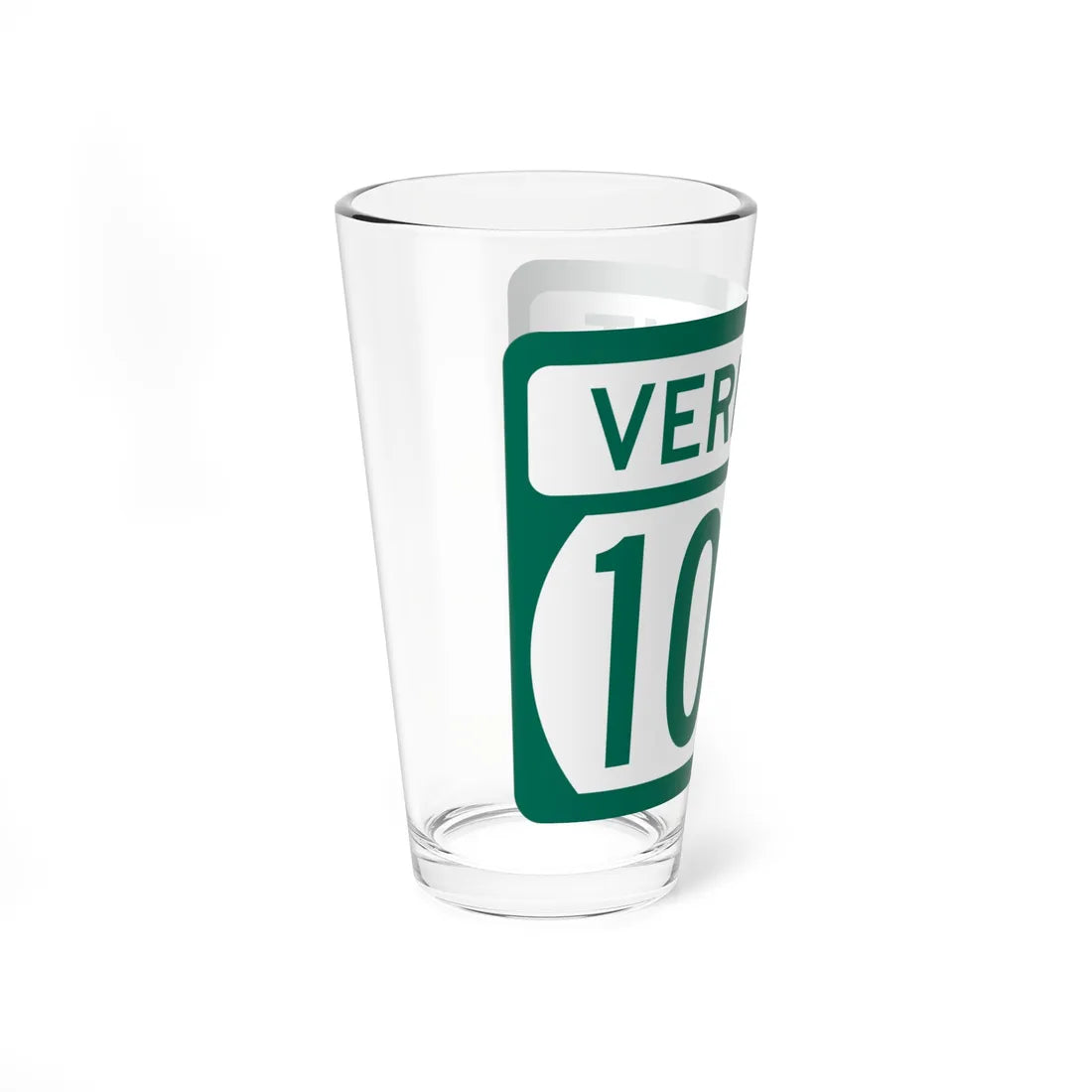 Vermont 100A (Vermont) (Road Sign) Pint Glass 16oz - Go Mug Yourself