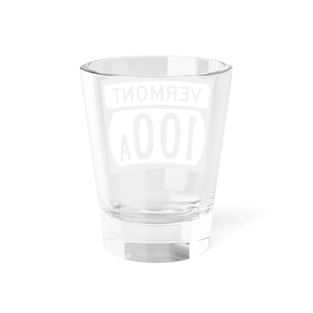 Vermont 100A (Vermont) (Road Sign) Shot Glass 1.5oz - Go Mug Yourself