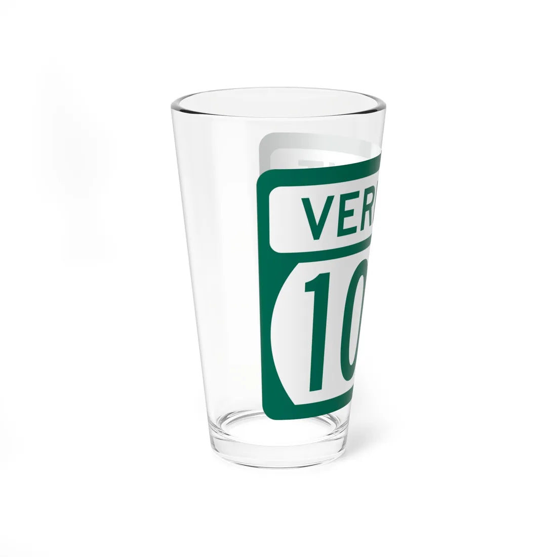 Vermont 100B (Vermont) (Road Sign) Pint Glass 16oz - Go Mug Yourself