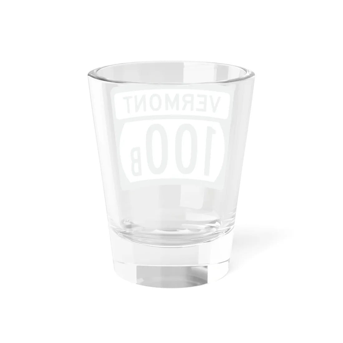 Vermont 100B (Vermont) (Road Sign) Shot Glass 1.5oz - Go Mug Yourself