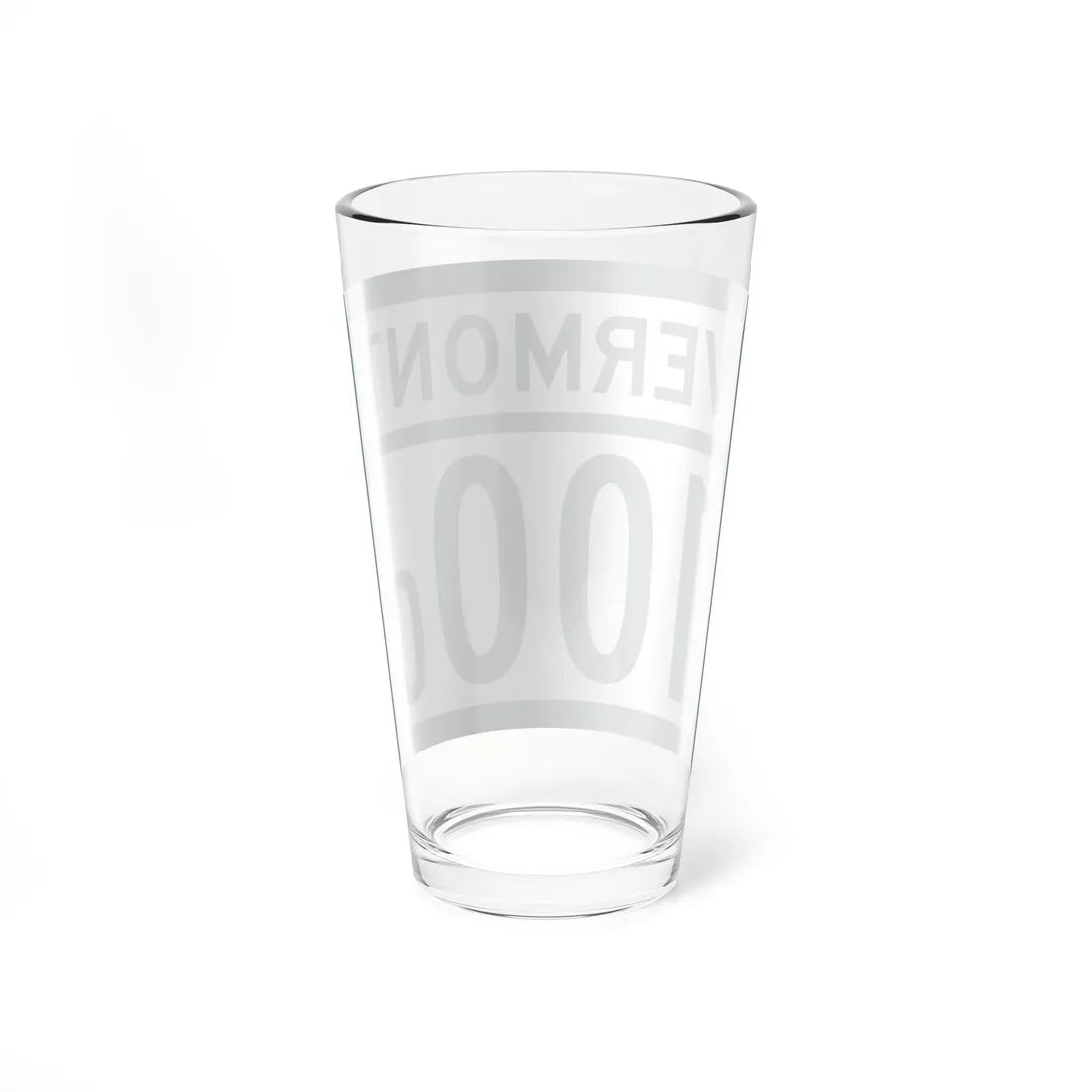 Vermont 100C (Vermont) (Road Sign) Pint Glass 16oz - Go Mug Yourself