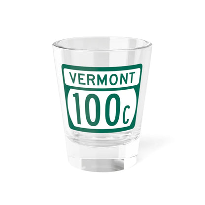 Vermont 100C (Vermont) (Road Sign) Shot Glass 1.5oz 1.5oz - Go Mug Yourself