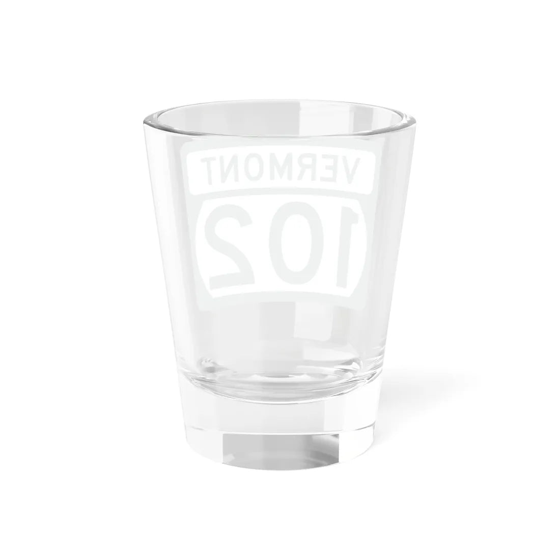 Vermont 102 (Vermont) (Road Sign) Shot Glass 1.5oz - Go Mug Yourself