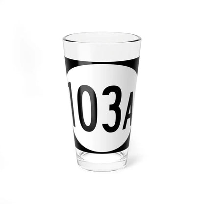 Vermont 103A (Vermont) (Road Sign) Pint Glass 16oz 16oz - Go Mug Yourself