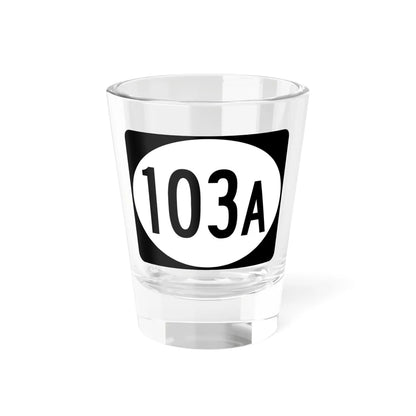Vermont 103A (Vermont) (Road Sign) Shot Glass 1.5oz 1.5oz - Go Mug Yourself