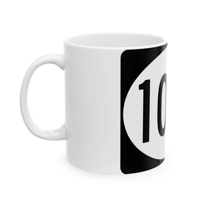 Vermont 103A (Vermont) (Road Sign) White Coffee Mug - Go Mug Yourself