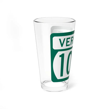 Vermont 104A (Vermont) (Road Sign) Pint Glass 16oz - Go Mug Yourself