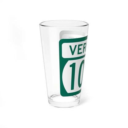 Vermont 104A (Vermont) (Road Sign) Pint Glss 16oz - Go Mug Yourself