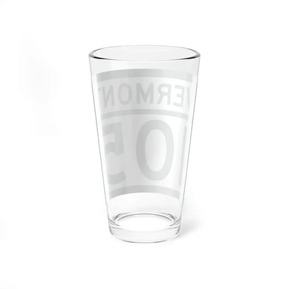 Vermont 105 (Vermont) (Road Sign) Pint Glass 16oz - Go Mug Yourself