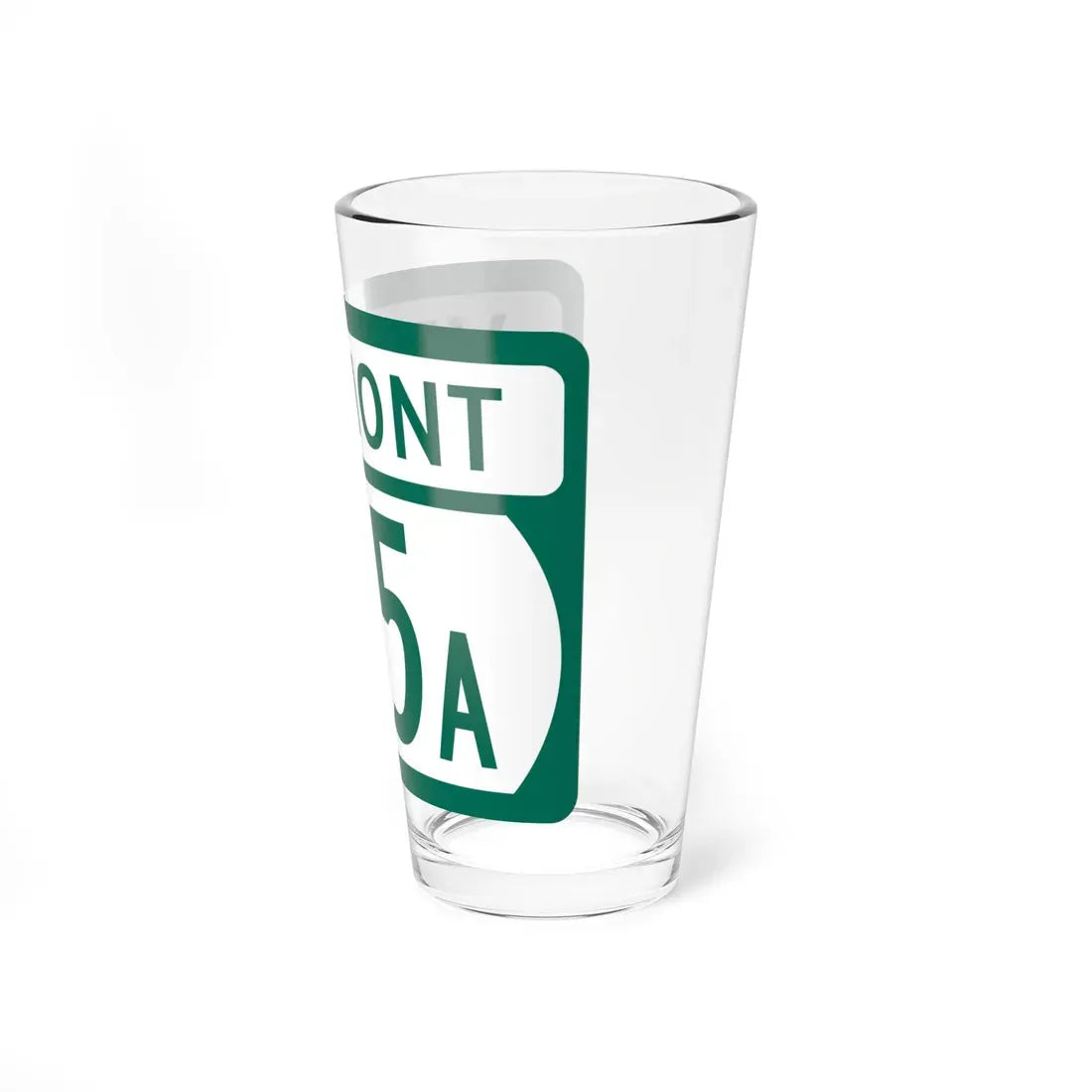 Vermont 105A (Vermont) (Road Sign) Pint Glass 16oz - Go Mug Yourself