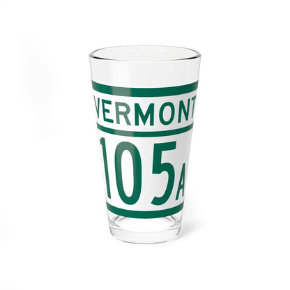 Vermont 105A (Vermont) (Road Sign) Pint Glss 16oz 16oz - Go Mug Yourself
