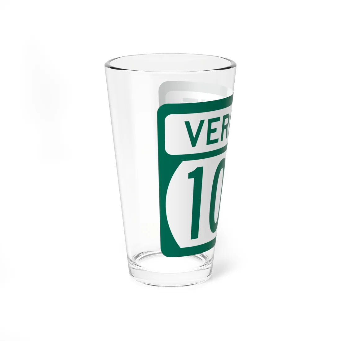 Vermont 105A (Vermont) (Road Sign) Pint Glss 16oz - Go Mug Yourself