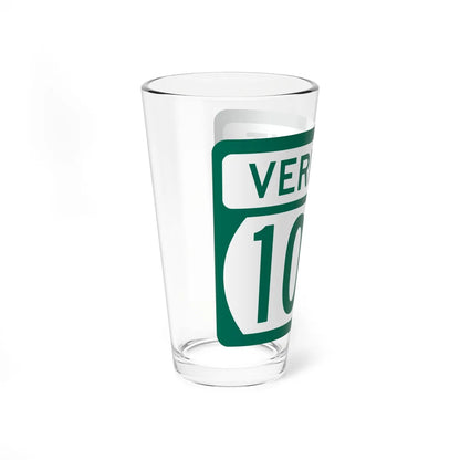 Vermont 105A (Vermont) (Road Sign) Pint Glss 16oz - Go Mug Yourself