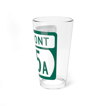 Vermont 105A (Vermont) (Road Sign) Pint Glss 16oz - Go Mug Yourself