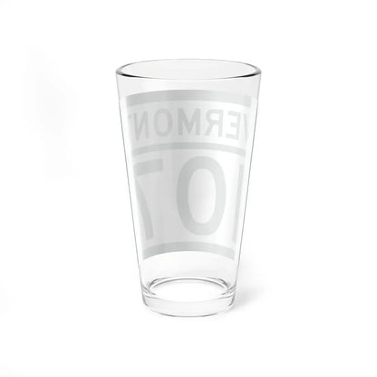 Vermont 107 (Vermont) (Road Sign) Pint Glass 16oz - Go Mug Yourself