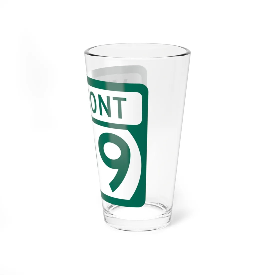 Vermont 109 (Vermont) (Road Sign) Pint Glss 16oz - Go Mug Yourself