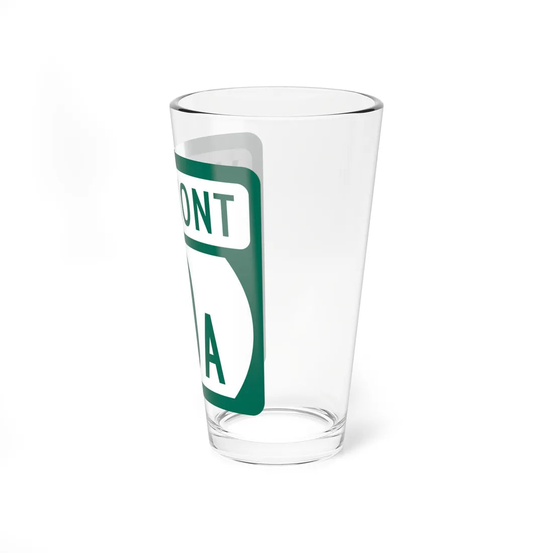 Vermont 10A (Vermont) (Road Sign) Pint Glss 16oz - Go Mug Yourself