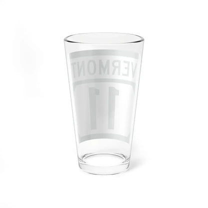 Vermont 11 (Vermont) (Road Sign) Pint Glass 16oz - Go Mug Yourself