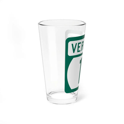 Vermont 11 (Vermont) (Road Sign) Pint Glss 16oz - Go Mug Yourself