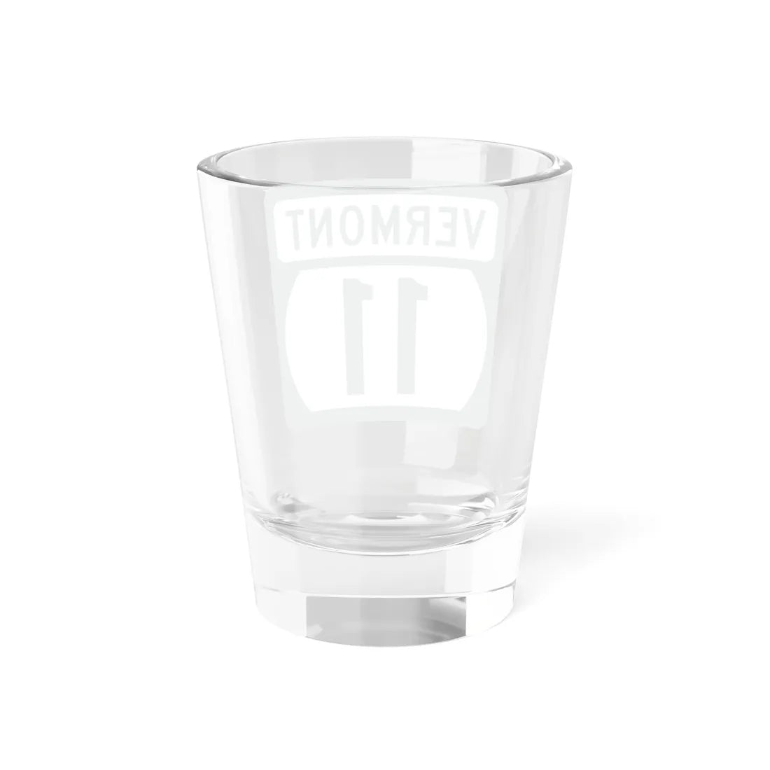 Vermont 11 (Vermont) (Road Sign) Shot Glass 1.5oz - Go Mug Yourself