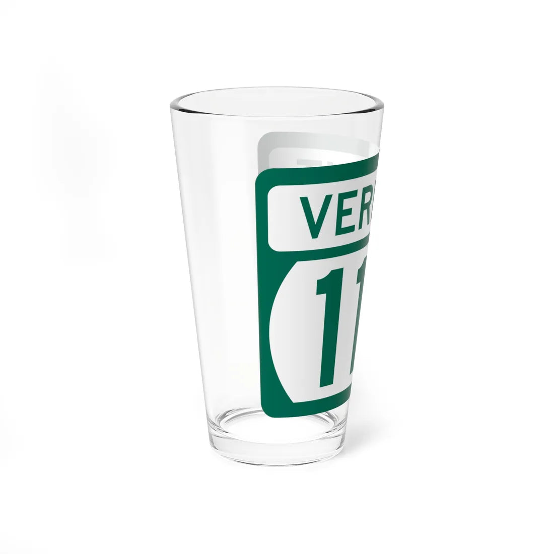 Vermont 110 (Vermont) (Road Sign) Pint Glss 16oz - Go Mug Yourself
