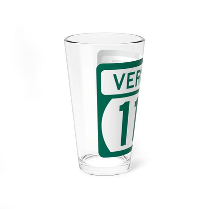 Vermont 110 (Vermont) (Road Sign) Pint Glss 16oz - Go Mug Yourself