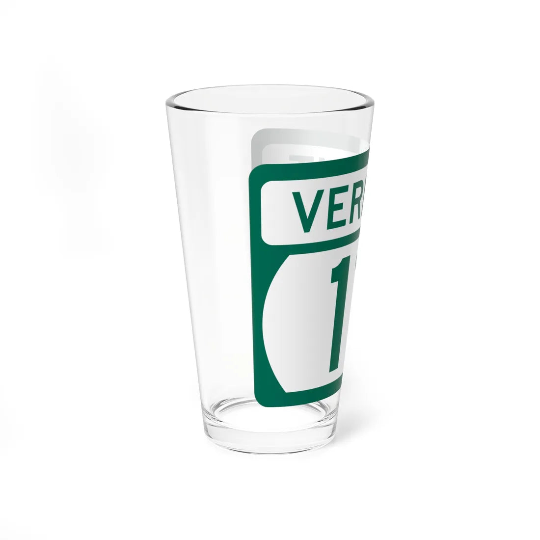 Vermont 111 (Vermont) (Road Sign) Pint Glss 16oz - Go Mug Yourself