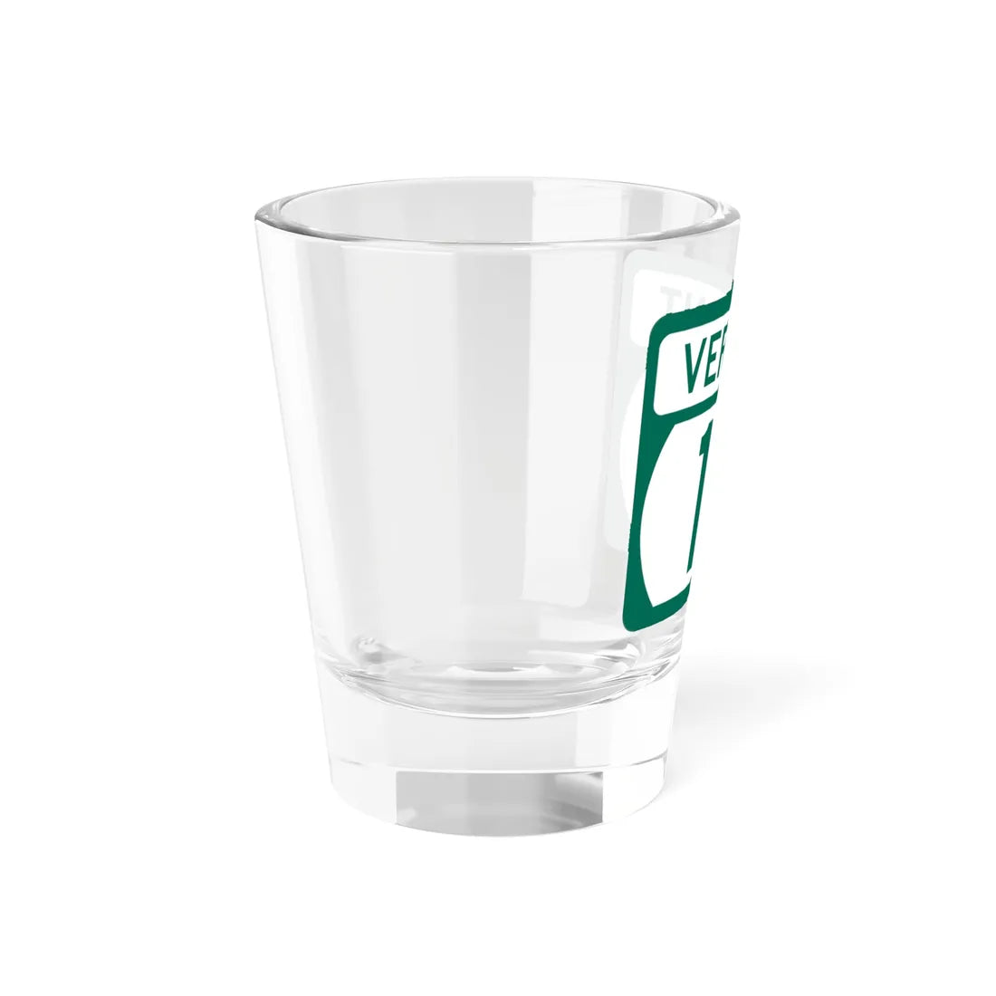 Vermont 111 (Vermont) (Road Sign) Shot Glass 1.5oz - Go Mug Yourself