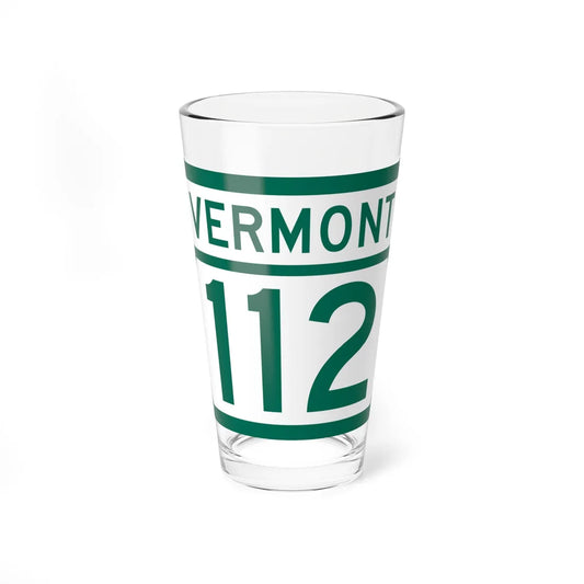 Vermont 112 (Vermont) (Road Sign) Pint Glss 16oz 16oz - Go Mug Yourself