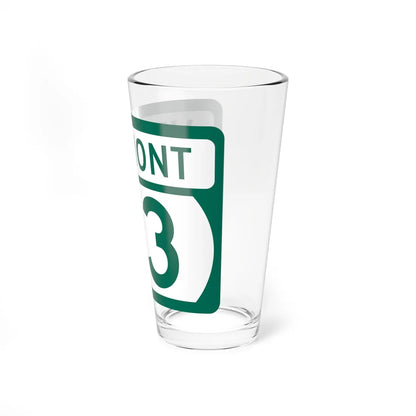 Vermont 113 (Vermont) (Road Sign) Pint Glss 16oz - Go Mug Yourself