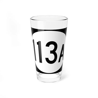 Vermont 113A (Vermont) (Road Sign) Pint Glass 16oz 16oz - Go Mug Yourself