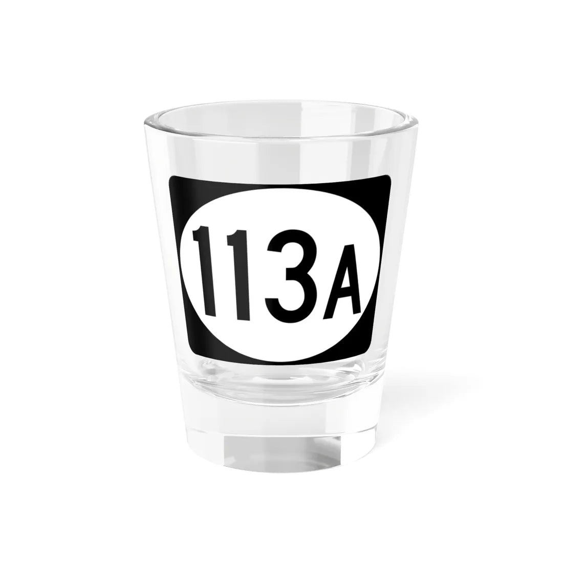 Vermont 113A (Vermont) (Road Sign) Shot Glass 1.5oz 1.5oz - Go Mug Yourself
