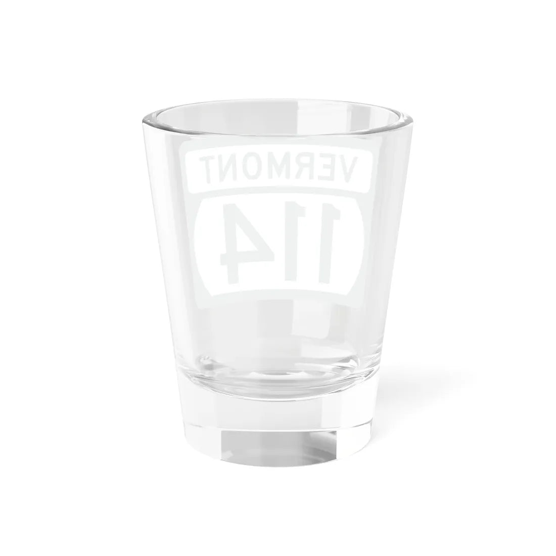 Vermont 114 (Vermont) (Road Sign) Shot Glass 1.5oz - Go Mug Yourself