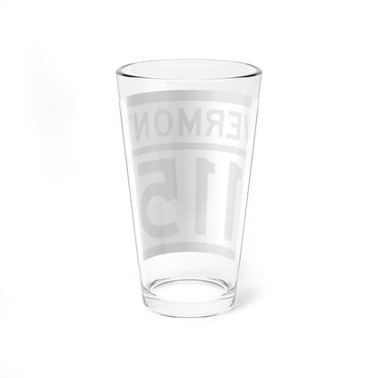 Vermont 115 (Vermont) (Road Sign) Pint Glass 16oz - Go Mug Yourself