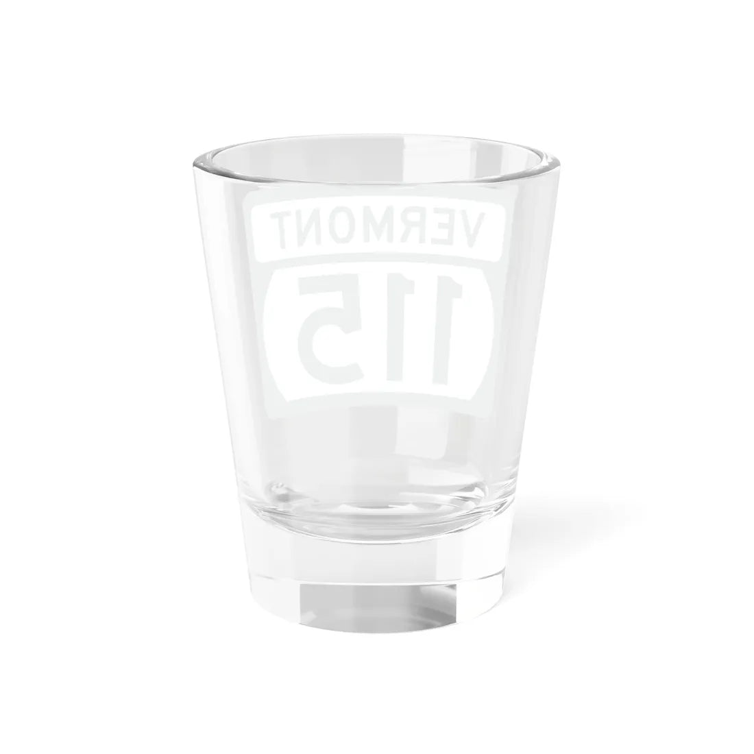 Vermont 115 (Vermont) (Road Sign) Shot Glass 1.5oz - Go Mug Yourself